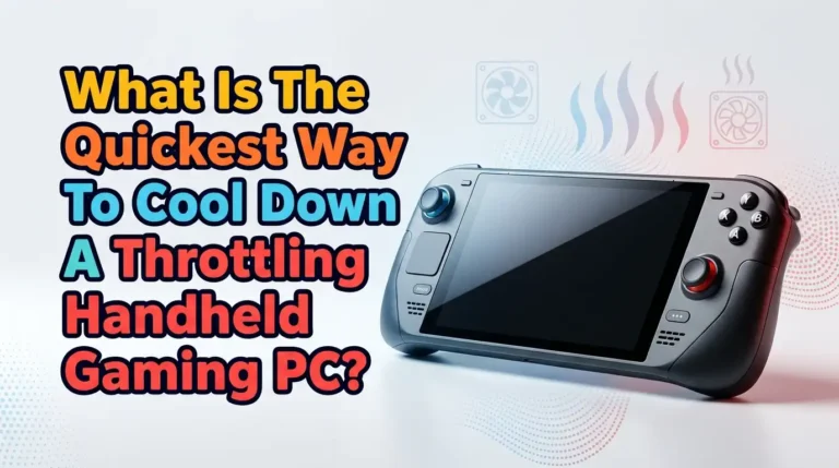What Is The Quickest Way To Cool Down A Throttling Handheld Gaming PC?