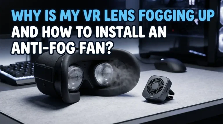Why Is My VR Lens Fogging Up and How to Install an Anti-Fog Fan?