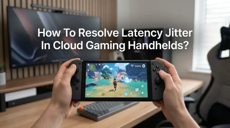 How To Resolve Latency Jitter In Cloud Gaming Handhelds?