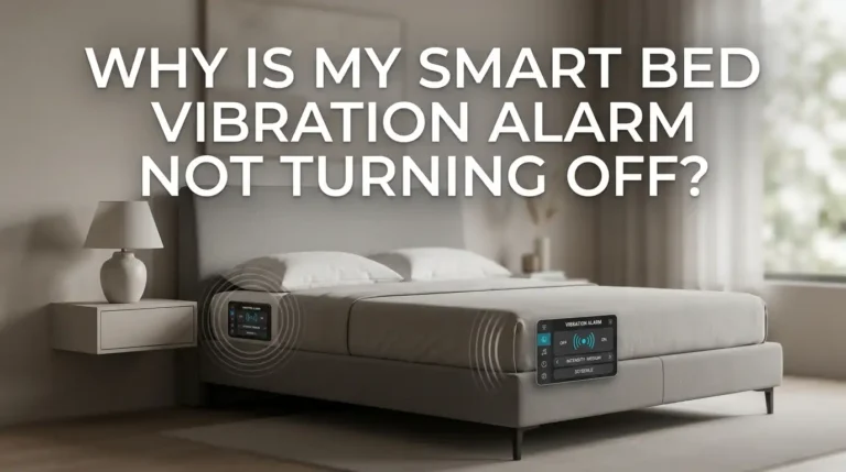 Why Is My Smart Bed Vibration Alarm Not Turning Off?