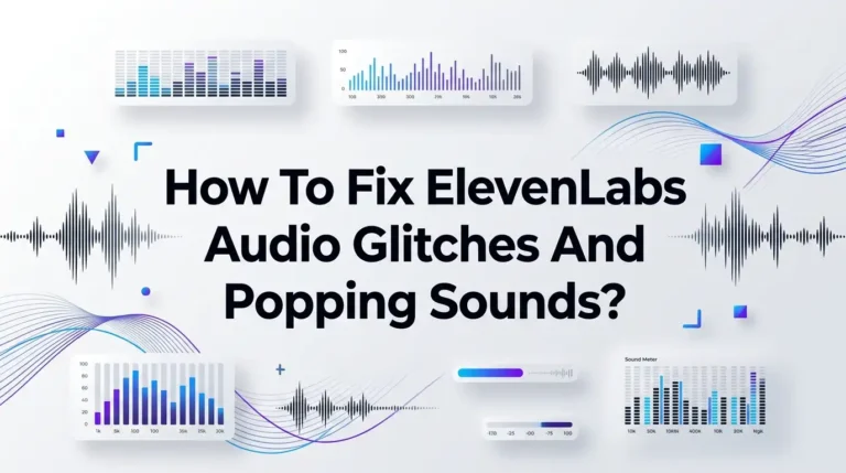 How To Fix ElevenLabs Audio Glitches And Popping Sounds?