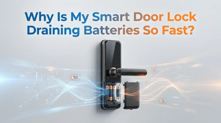 Why Is My Smart Door Lock Draining Batteries So Fast?