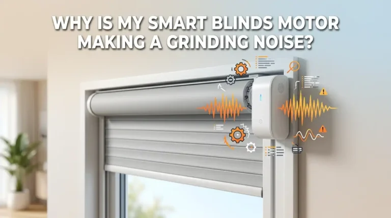 Why Is My Smart Blinds Motor Making A Grinding Noise?