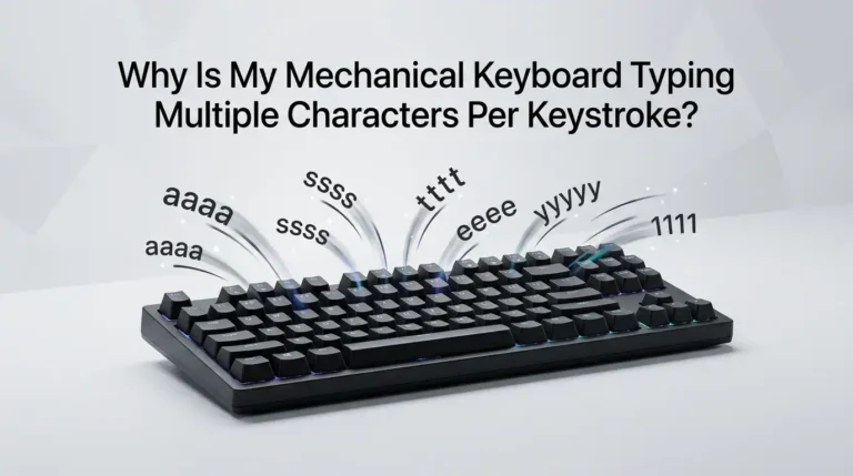 Why Is My Mechanical Keyboard Typing Multiple Characters Per Keystroke?