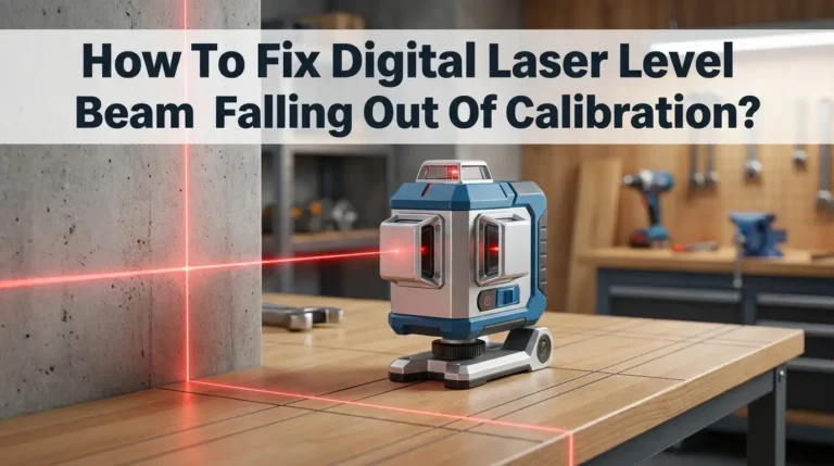 How To Fix Digital Laser Level Beam Falling Out Of Calibration?