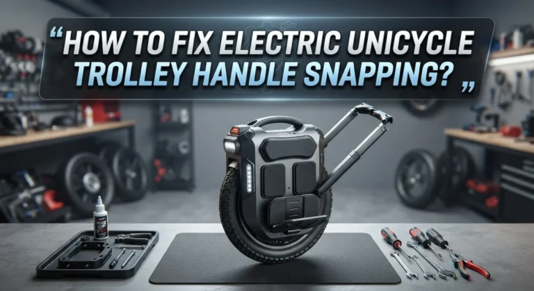 How To Fix Electric Unicycle Trolley Handle Snapping?