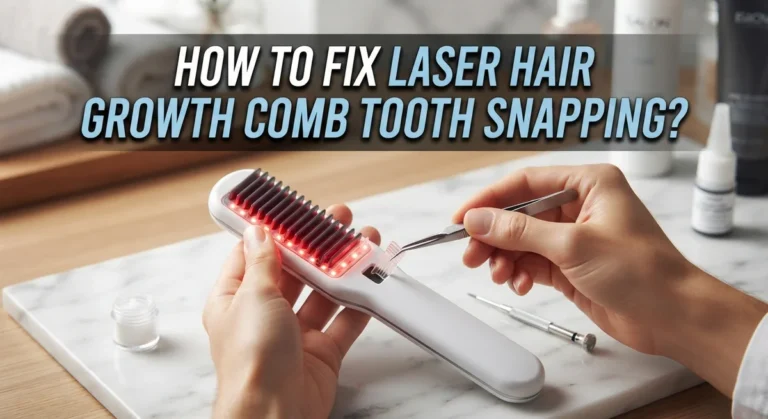 How to Fix Laser Hair Growth Comb Tooth Snapping?
