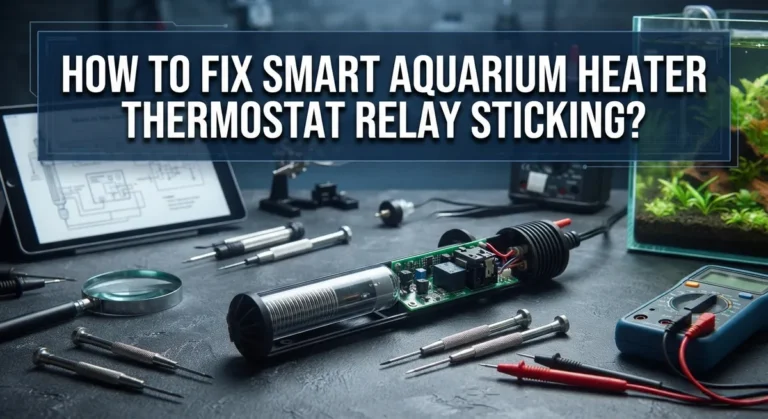 How To Fix Smart Aquarium Heater Thermostat Relay Sticking?