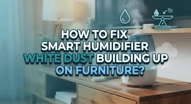 How To Fix Smart Humidifier White Dust Building Up On Furniture?