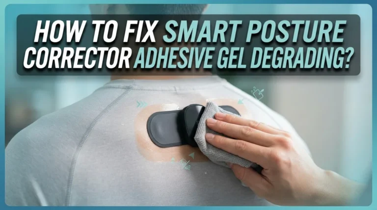 How To Fix Smart Posture Corrector Adhesive Gel Degrading?