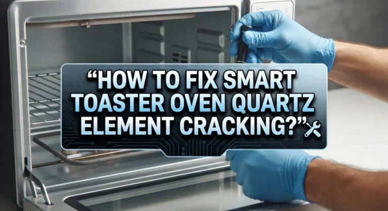 How To Fix Smart Toaster Oven Quartz Heating Element Cracking?